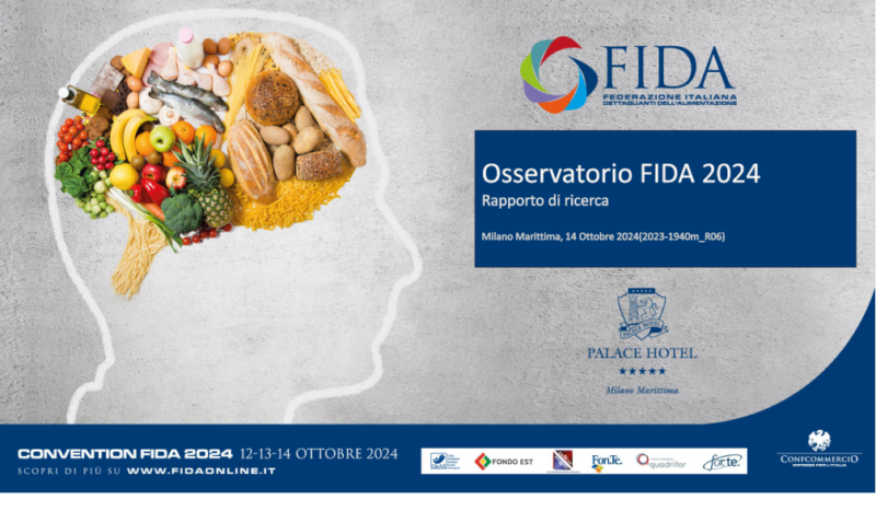 Alimentari: osservatorio FIDA 2024 - Confcommercio Lazio Nord